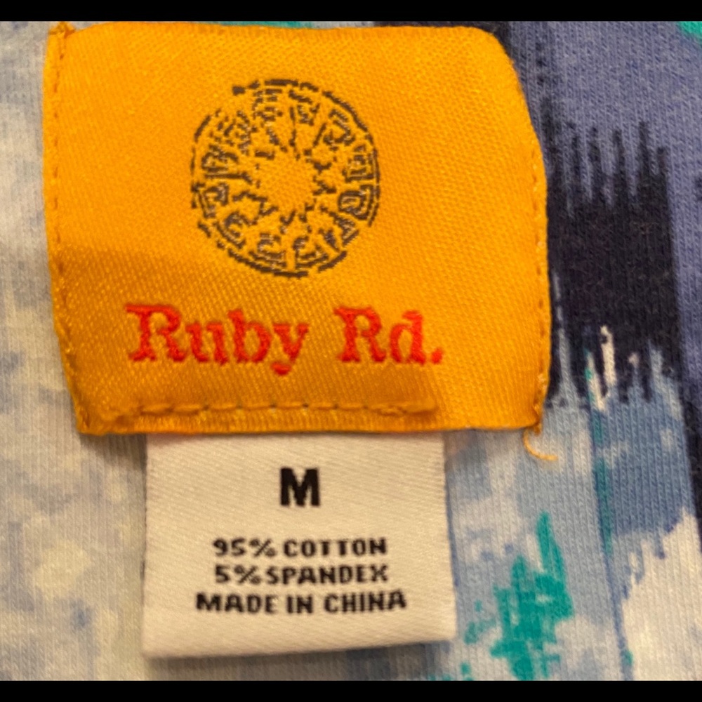 Ruby Rd. Multicolored Top Size M - Picture 3 of 3